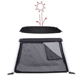 Phil & Teds Traveler Top Sun and Bug Mesh Cover, Black - ANB Baby